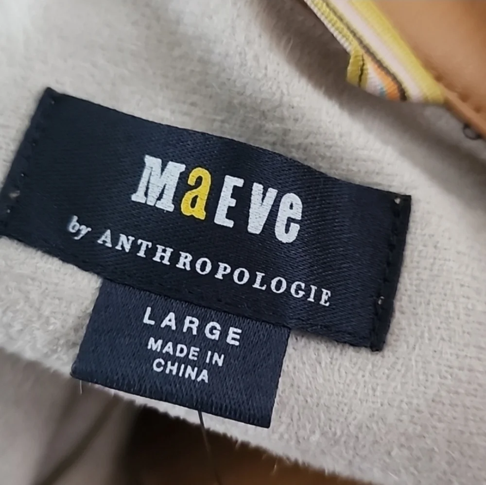 Anthropologie Maeve Faux Leather Jacket – NWT - Picture 14 of 15